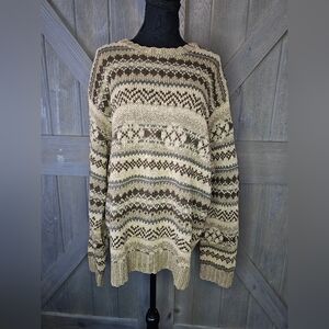 Vintage Polo Ralph Lauren Knit Sweater sz XL